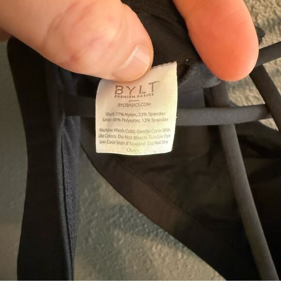 BYLT Basics Meta Crossback Sports Bra Size L - Picture 5 of 6